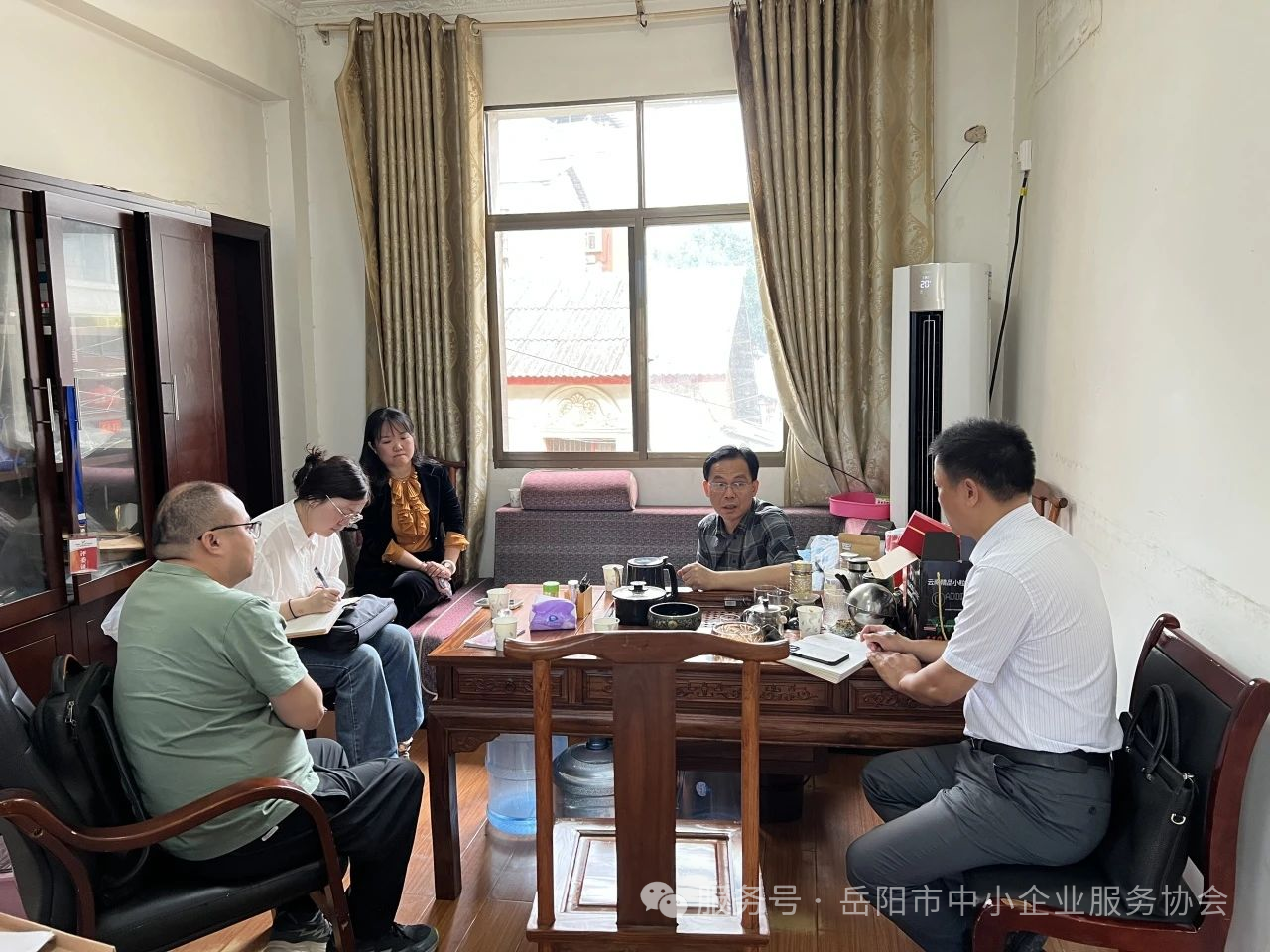 岳阳市中小企业服务协会赴湘阴调研交流活动圆满结束，共筑区域协同发展新征程！
